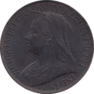 1899 FARTHING ( UNC ) - FARTHING - Cambridgeshire Coins