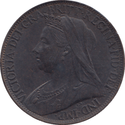 1899 FARTHING ( UNC ) - FARTHING - Cambridgeshire Coins