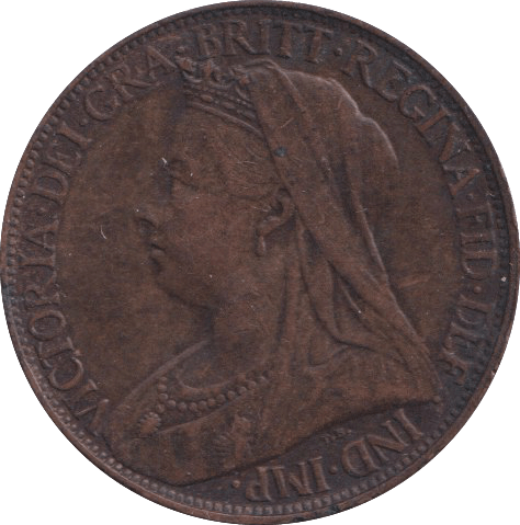 1899 FARTHING ( VF ) - FARTHING - Cambridgeshire Coins