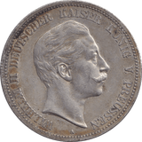 1899 FIVE MARK BERLIN A - SILVER WORLD COINS - Cambridgeshire Coins