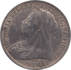 1899 FLORIN ( AUNC ) - FLORIN - Cambridgeshire Coins