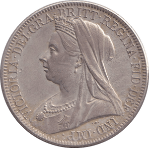 1899 FLORIN ( EF ) - FLORIN - Cambridgeshire Coins