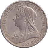 1899 FLORIN ( EF ) - FLORIN - Cambridgeshire Coins