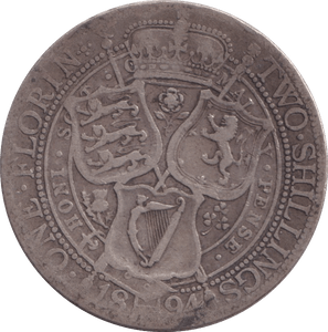 1899 FLORIN ( FINE ) - FLORIN - Cambridgeshire Coins