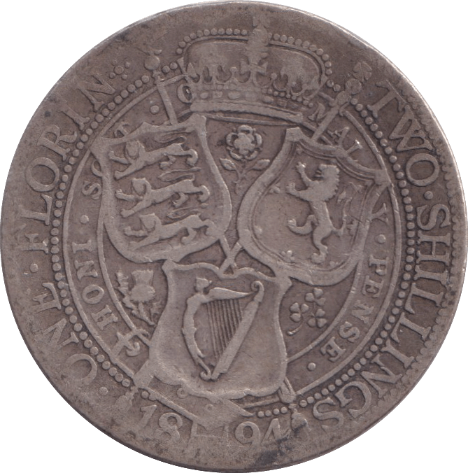1899 FLORIN ( FINE ) - FLORIN - Cambridgeshire Coins