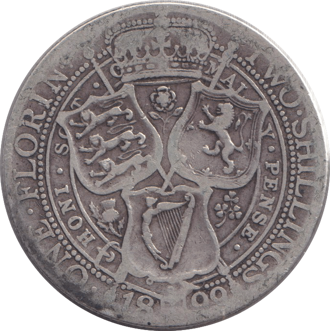 1899 FLORIN ( FINE ) - FLORIN - Cambridgeshire Coins
