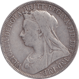1899 FLORIN ( FINE ) - FLORIN - Cambridgeshire Coins
