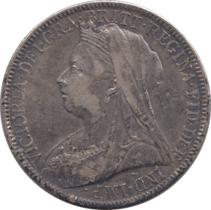 1899 FLORIN ( FINE ) - FLORIN - Cambridgeshire Coins