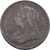 1899 FLORIN ( FINE ) - FLORIN - Cambridgeshire Coins