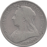 1899 FLORIN ( FINE ) - FLORIN - Cambridgeshire Coins