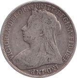 1899 FLORIN ( FINE ) - FLORIN - Cambridgeshire Coins