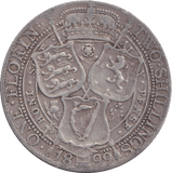 1899 FLORIN ( FINE ) - FLORIN - Cambridgeshire Coins