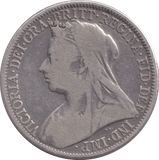 1899 FLORIN ( FINE ) - WORLD COINS - Cambridgeshire Coins