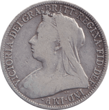 1899 FLORIN ( GF ) - FLORIN - Cambridgeshire Coins