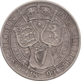 1899 FLORIN ( GF ) - FLORIN - Cambridgeshire Coins
