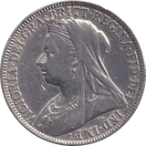 1899 FLORIN ( GVF ) - FLORIN - Cambridgeshire Coins