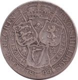 1899 FLORIN ( VF ) - FLORIN - Cambridgeshire Coins