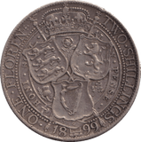 1899 FLORIN ( VF ) - FLORIN - Cambridgeshire Coins