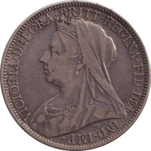 1899 FLORIN ( VF ) - FLORIN - Cambridgeshire Coins