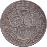 1899 FLORINE ( GF ) - FLORIN - Cambridgeshire Coins