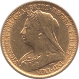 1899 GOLD HALF SOVEREIGN ( GVF ) - Half Sovereign - Cambridgeshire Coins