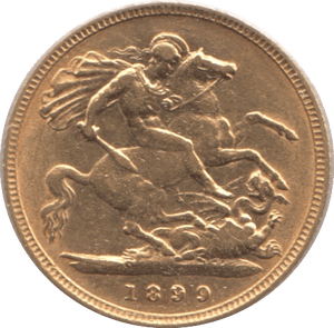 1899 GOLD HALF SOVEREIGN ( GVF ) - Half Sovereign - Cambridgeshire Coins