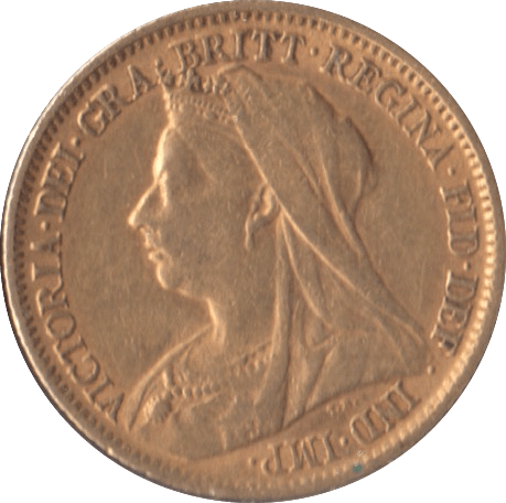 1899 GOLD HALF SOVEREIGN ( GVF ) - Half Sovereign - Cambridgeshire Coins