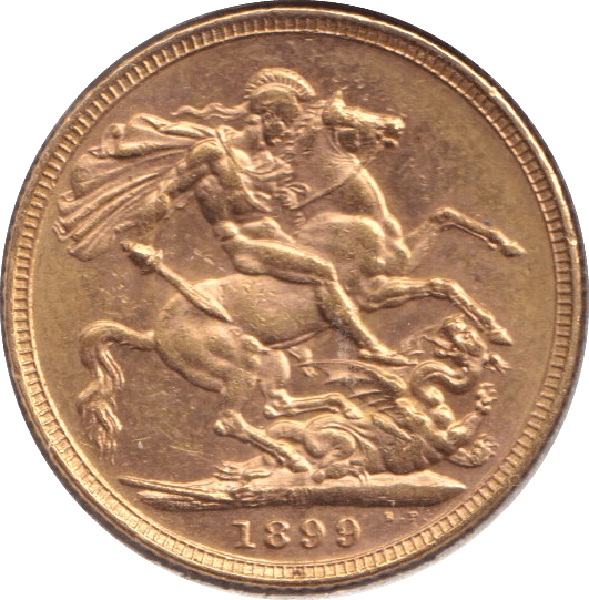1899 GOLD SOVEREIGN ( AUNC ) - SOVEREIGN - Cambridgeshire Coins