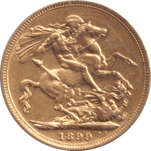 1899 GOLD SOVEREIGN ( EF) MELBOURNE MINT - Sovereign - Cambridgeshire Coins