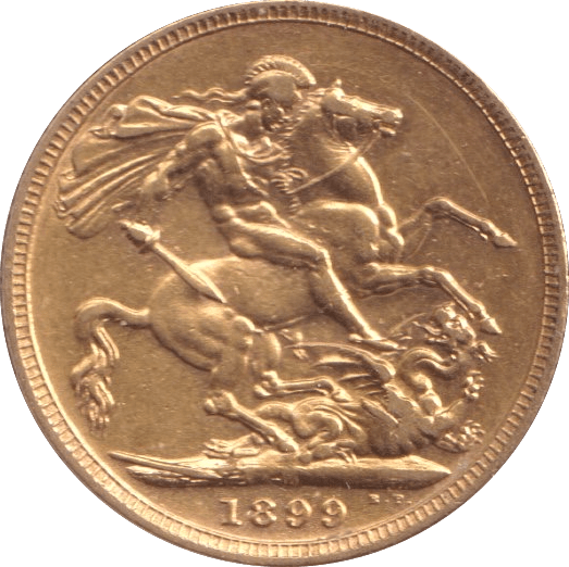 1899 GOLD SOVEREIGN ( EF) MELBOURNE MINT - Sovereign - Cambridgeshire Coins