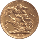 1899 GOLD SOVEREIGN ( EF) MELBOURNE MINT - Sovereign - Cambridgeshire Coins