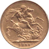 1899 GOLD SOVEREIGN ( EF ) MELBOURNE MINT - SOVEREIGN - Cambridgeshire Coins