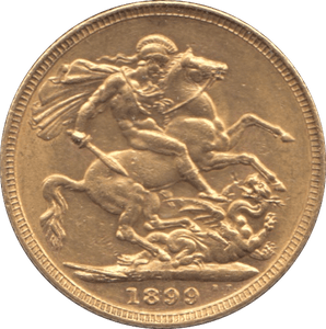 1899 GOLD SOVEREIGN ( EF ) MELBOURNE MINT - SOVEREIGN - Cambridgeshire Coins