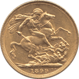 1899 GOLD SOVEREIGN ( EF ) MELBOURNE MINT - SOVEREIGN - Cambridgeshire Coins