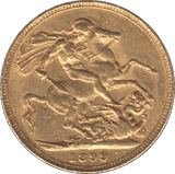 1899 GOLD SOVEREIGN ( EF ) - SOVEREIGN - Cambridgeshire Coins