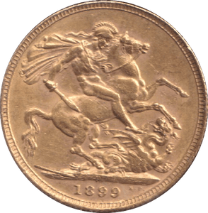 1899 GOLD SOVEREIGN ( EF ) - SOVEREIGN - Cambridgeshire Coins