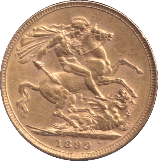 1899 GOLD SOVEREIGN ( EF ) - SOVEREIGN - Cambridgeshire Coins
