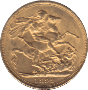 1899 GOLD SOVEREIGN MELBOURNE MINT 3 ( UNC ) - SOVEREIGN - Cambridgeshire Coins