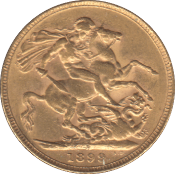 1899 GOLD SOVEREIGN MELBOURNE MINT ( EF ) - SOVEREIGN - Cambridgeshire Coins