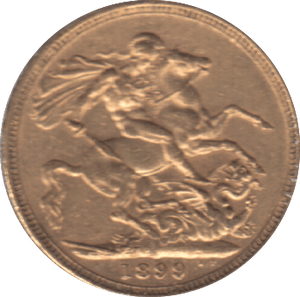 1899 GOLD SOVEREIGN MELBOURNE MINT ( UNC ) - SOVEREIGN - Cambridgeshire Coins