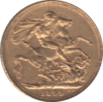 1899 GOLD SOVEREIGN MELBOURNE MINT ( UNC ) - SOVEREIGN - Cambridgeshire Coins