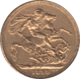 1899 GOLD SOVEREIGN MELBOURNE MINT ( UNC ) - SOVEREIGN - Cambridgeshire Coins