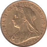 1899 GOLD SOVEREIGN MELBOURNE MINT ( UNC ) - SOVEREIGN - Cambridgeshire Coins