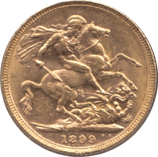 1899 GOLD SOVEREIGN ( UNC ) MELBOURNE MINT - SOVEREIGN - Cambridgeshire Coins