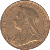1899 GOLD SOVEREIGN ( VF ) - SOVEREIGN - Cambridgeshire Coins