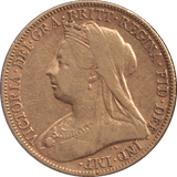 1899 GOLD SOVEREIGN ( VF ) - SOVEREIGN - Cambridgeshire Coins