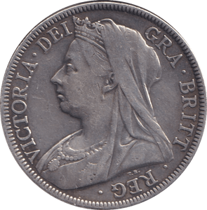 1899 HALF CROWN ( VF ) - HALFCROWN - Cambridgeshire Coins