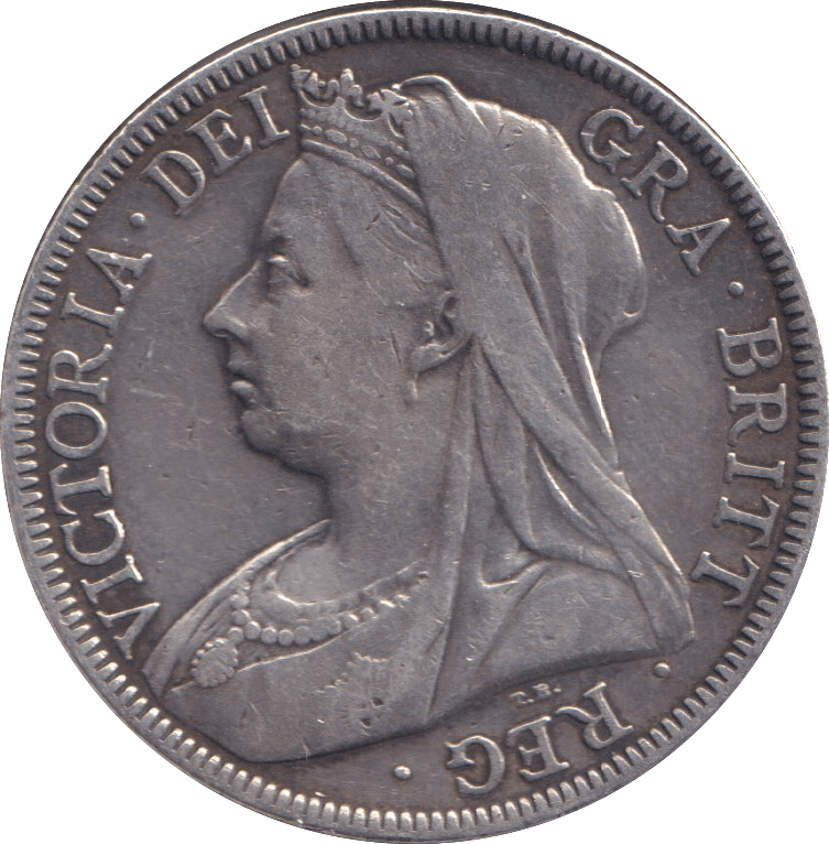 1899 HALF CROWN ( VF ) - HALFCROWN - Cambridgeshire Coins