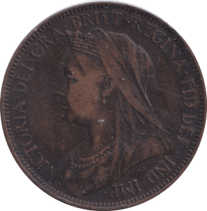 1899 HALF PENNY ( GF ) - HALFPENNY - Cambridgeshire Coins