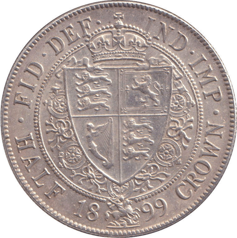 1899 HALFCROWN ( AUNC ) - HALFCROWN - Cambridgeshire Coins